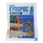 Медный купорос 100 г (антисептик от плесени и гнили древесины)