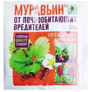 Муравьин 50 г (от садовых муравьев)