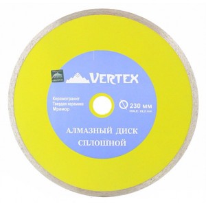 Диск алмазный КРАТОН 125х22 мм, сегментный сухой рез