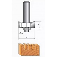 Фреза фальцевальная с подш. 3 x 40 х 50 мм Z=3 S=8 GLOBUS 1023z3