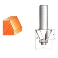 Фреза кромочная конусная 45 гр. 48 x 22,5 мм S=8 GLOBUS 1024