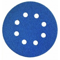 Круг для эксцентриковой шлифмашины D=125 зернистость Р120 Abraflex VAD8-P (циркониевый корунд) (1шт)
