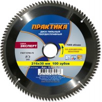Диск пильный Практика по алюминию 305 x 30/25,4 мм 100 зуб.