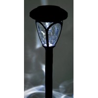 Фонарь садовый на солн. бат.  9.5x39 см 1.2V  AAA NI-MH 1LED
