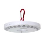 Фонарь кемпинговый (3 x R6) 48 св/д, карабин, магнит Smartbuy  SBF-8254-W
