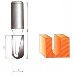 Фреза галтельная удлиненная 12 x 25 х 60 мм S=8 GLOBUS 1012