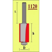 Фреза обгонная уменьш. подш. 20 x 30 мм S=8 GLOBUS 1120