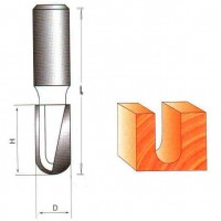 Фреза галтельная удлиненная 16 x 25 х 60 мм S=8 GLOBUS 1012