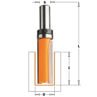 Фреза обгонная, верхний подшип. 21 x 60 мм S=12 z4 GLOBUS 1021