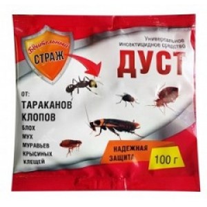 Дуст универсальное инсектицидное средство100 г (от тараканов, муравьев, клопов)
