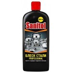 Средство для чистки метал. изделий 250 мл SANITOL БЛЕСК СТАЛИ ЧС-11