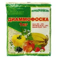 Диаммофоска 1кг (азот 10%, фосфор 26%, калий 26%)