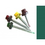 Саморезы кровельные Зеленый опал RAL 6026 со сверлом, 5,5 х 19 мм (250 шт.)
